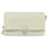 Miu Miu Crystal 2way Pouch Matelasse Leather