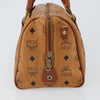 Secondhand MCM Visetos logogramme Handbag Canvas and