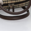 Burberry Nova Check Bowling Bag Canvas