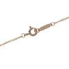 Tiffany & Co. Metro Heart Pendant Necklace 18K Rose Gold and Diamonds