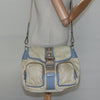 Secondhand Prada Double Pocket Buckle Flap Bag Tessuto