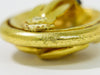 Secondhand Chanel Vintage Round CC Clip-On Earrings