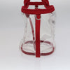 Secondhand Prada Logo Tote Transparent Plastic Accessories