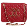 Secondhand Chanel Once Upon a Time Chain CC Accordion Tote Quilted