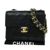 Secondhand Chanel Chanel Matelassé Cuir Noir Black