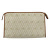 Secondhand Christian Dior Vintage Honeycomb Zip Pouch Canvas and