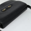 Gucci Vintage double G logo shoulder bag Leather
