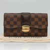 Secondhand Louis Vuitton Sistina Wallet Damier
