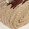 Secondhand Celine Classic Panier Basket Tote Embroidered Raffia