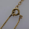 Secondhand Christian Dior CD Pendant Necklace Gold-plated