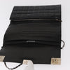 Chanel Chocolate Bar Chain Clutch Quilted Patent