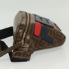 Secondhand Fendi Mania Logo Waist Bag Zucca