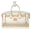 Louis Vuitton Transparence Lockit Handbag Mesh and Leather