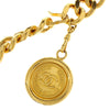 Chanel CC Medallion Chain Belt Metal