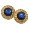 Secondhand Balenciaga Vintage round clip on earrings