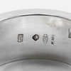 Secondhand Gucci Logo Band Ring Sterling
