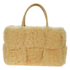 Bottega Veneta Arco Tote Intrecciato Shearling