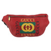 Gucci Logo Belt Bag Printed Leather