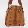 Secondhand MCM Visetos logogramme Handbag Canvas and