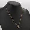 Secondhand Christian Dior CD Pendant Necklace Gold-plated