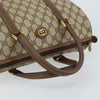Gucci Vintage Duffle Bag GG Coated Canvas