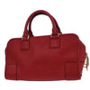 Secondhand Loewe Amazona Bag Red Leather Bags