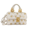 Secondhand Louis Vuitton Polka Dot Panama Bowly Handbag Embellished
