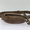 Secondhand Bottega Veneta Zip Pocket Waist Bag Leather with Intrecciato
