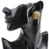 Secondhand Chanel Vintage Round CC Clip-On Earring