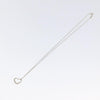 Tiffany & Co. Elsa Peretti Open Heart Pendant Necklace Sterling Silver