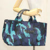 Secondhand Prada Canapa Convertible Tote Printed