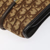 Christian Dior Vintage Trotter Shoulder Bag Canvas