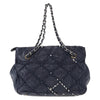 Chanel Ultra Stitch Chain Tote Quilted Calfskin