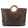 Celine Vintage Macadam Tote bag Canvas and Leather
