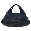 Secondhand Bvlgari Chandra Hobo Blue Leather Bags