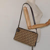 Christian Dior Vintage Trotter Shoulder Bag Canvas