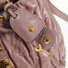 Miu Miu Coffer Convertible Satchel Matelasse Leather