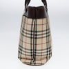 Secondhand Burberry Nova Check Tote Canvas and