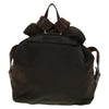 Secondhand Prada Vela Double Front Pocket Backpack Tessuto with Saffiano