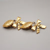 Secondhand Chanel Vintage Clip On Bow Earrings