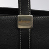 Secondhand Burberry Handle Tote Black Leather Accessories