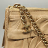 Chanel Ruffle Chain Pochette Lambskin