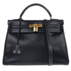 Secondhand Hermes Kelly Handbag Box Calf