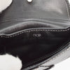 Christian Dior Saddle Wristlet Clutch Leather