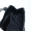 Prada Turn Lock Top Handle Bag Printed Saffiano Leather with Tessuto