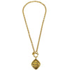 Secondhand Chanel Vintage CC Diamond Pendant Necklace