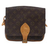Louis Vuitton Cartouchiere Handbag Monogram Canvas