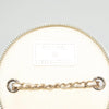 Chanel CC Round Vanity Case with Chain Quilted Lambskin