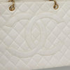 Chanel Vintage Grand Shopping Tote Quilted Caviar