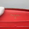 Secondhand Chanel Filigree Zip Around Wallet Quilted Caviar